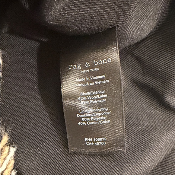 Rag & Bone Tweed Carmen Jacket size 10 - Picture 12 of 13